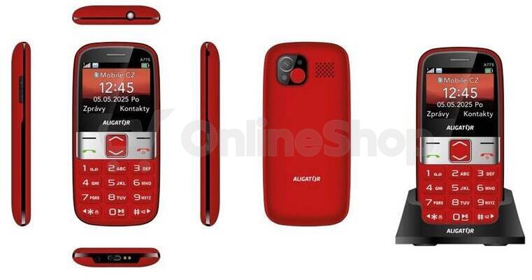 Aligator A775 Senior Red