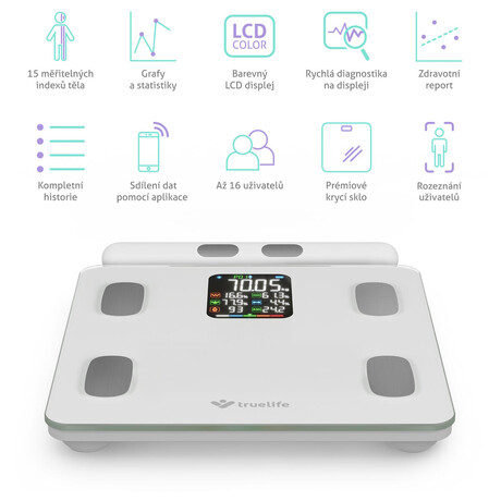 TrueLife FitScale W8, bílá (foto 1)