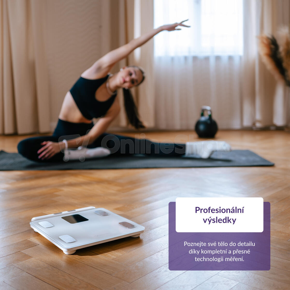 Osobní váha TrueLife FitScale W8, bílá