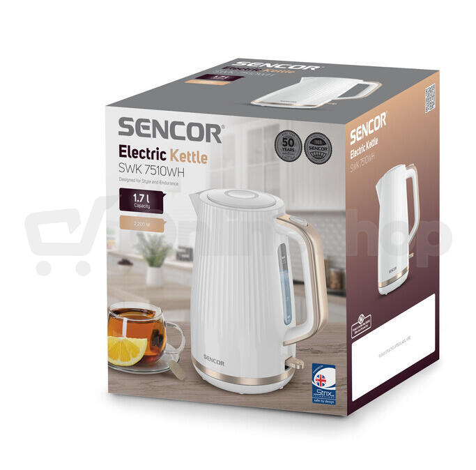 Rychlovarná konvice Sencor SWK 7510WH
