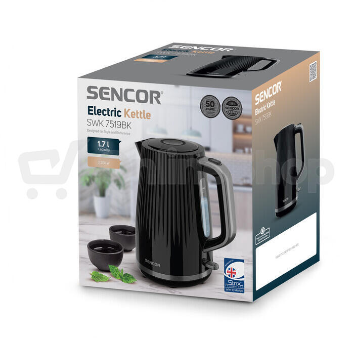 Rychlovarná konvice Sencor SWK 7519BK
