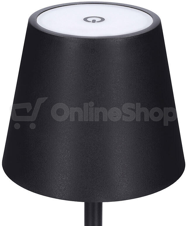 LED nabíjecí lampička Solight Lucca WO69-B, černá