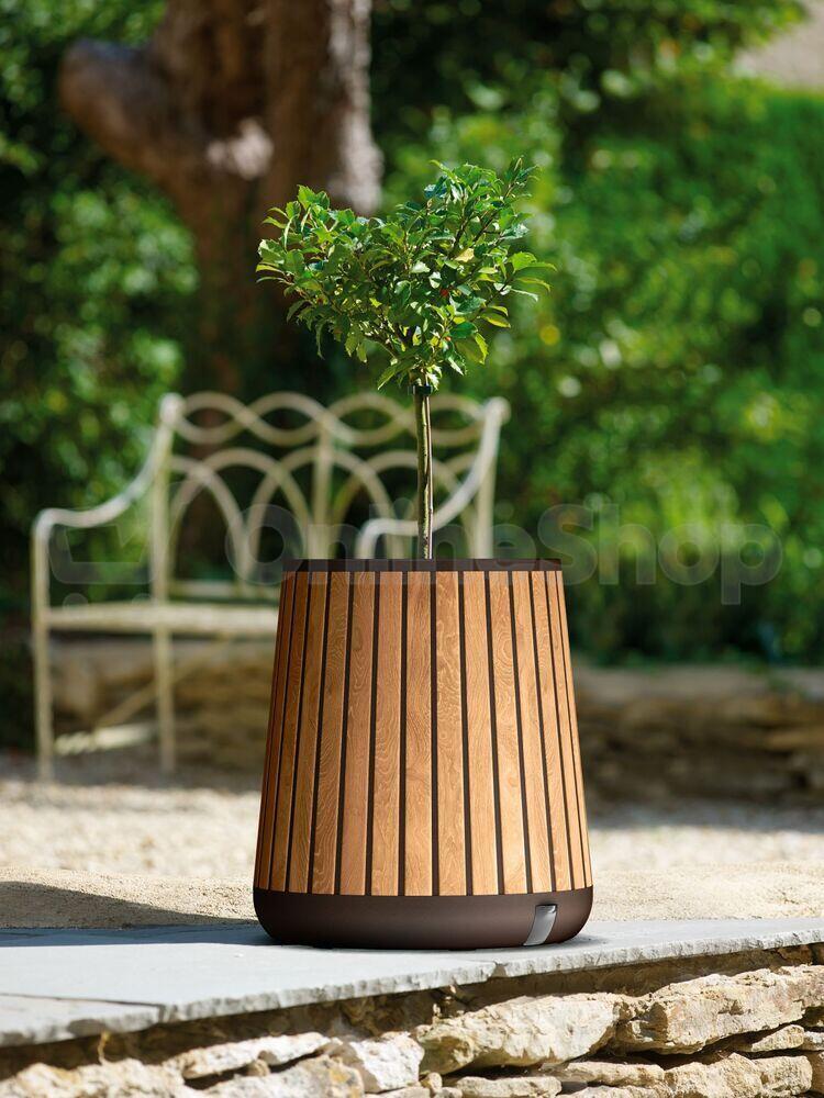 Květináč Keter Deco Conic walnut