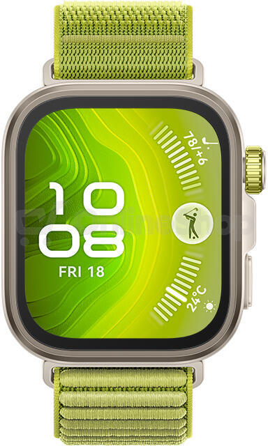Chytré hodinky HUAWEI Watch Fit 4 Pro, zelené