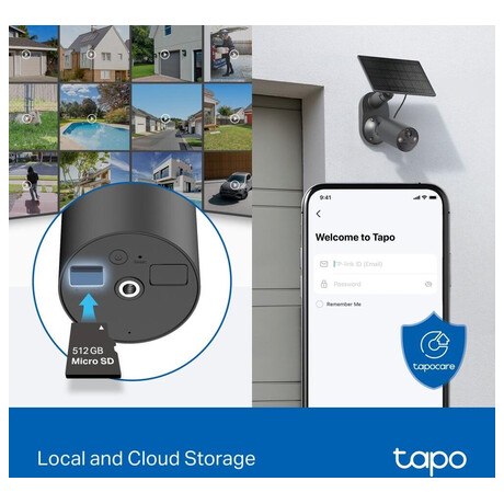 TP-Link tapo C411 KIT Solar-Powered Security Camera Kit
