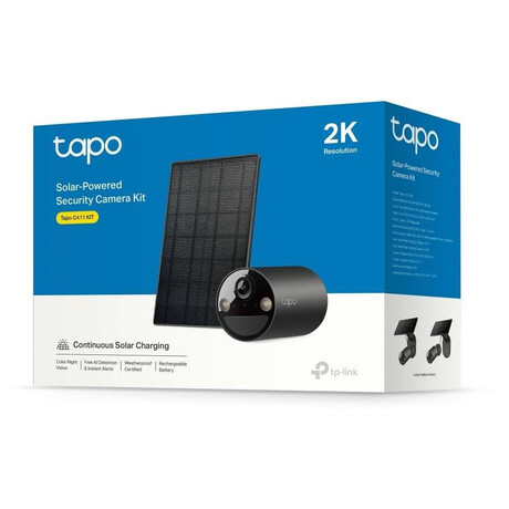 TP-Link tapo C411 KIT Solar-Powered Security Camera Kit