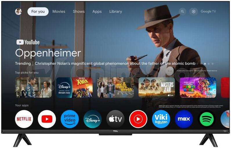 4K QLED TV TCL 43T69C
