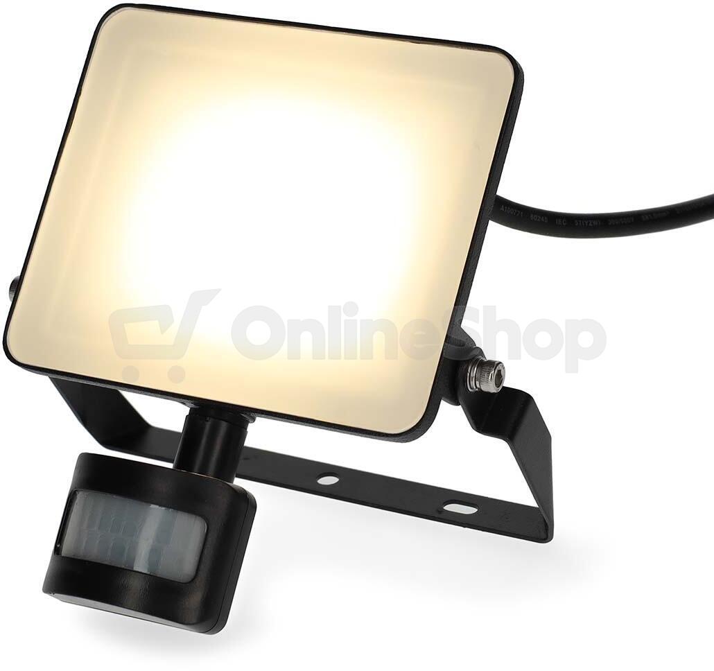 Smart LED reflektor NEDIS WIFILOFS21FBK 20W PIR WiFi Tuya