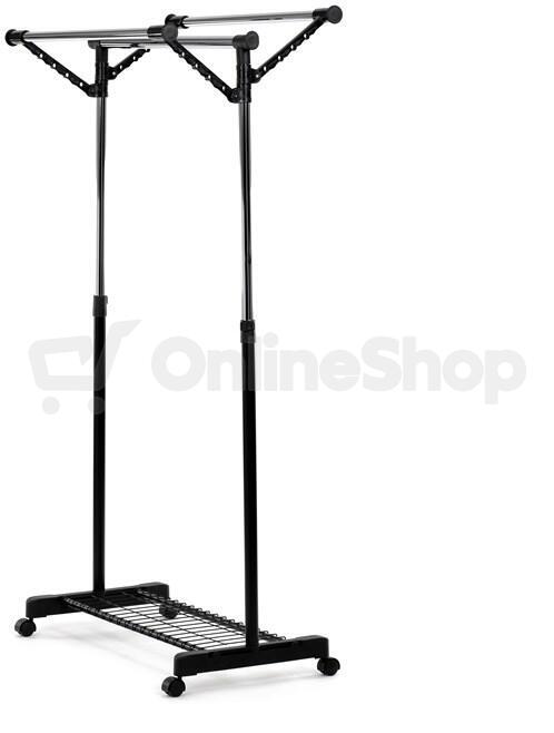 Kovový stojan na šaty Autronic 84521 BK, černý