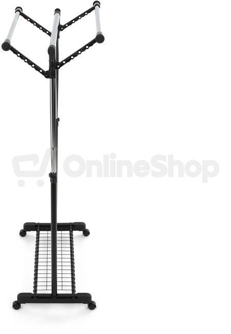 Kovový stojan na šaty Autronic 84521 BK, černý