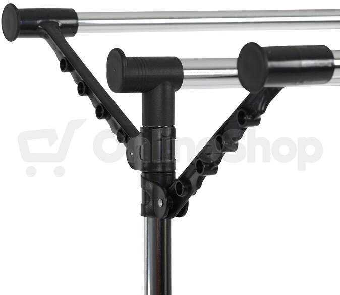 Kovový stojan na šaty Autronic 84521 BK, černý