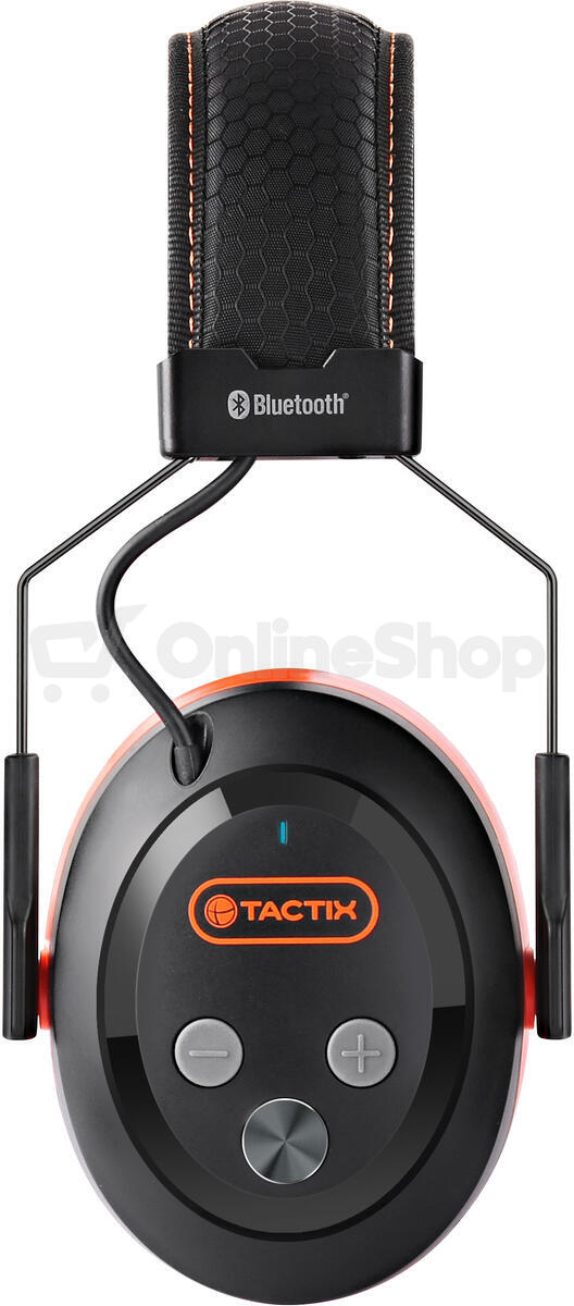 Ochranná sluchátka Tactix s bluetooth a hands-free TC488133
