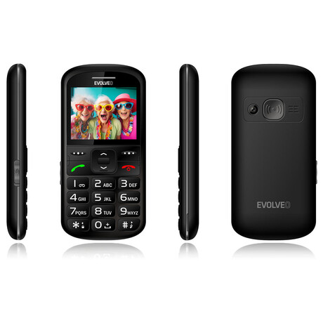 EVOLVEO EasyPhone XS, černý (foto 5)