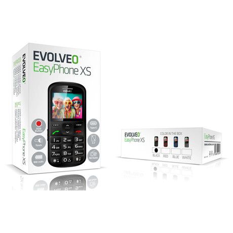 EVOLVEO EasyPhone XS, černý (foto 6)