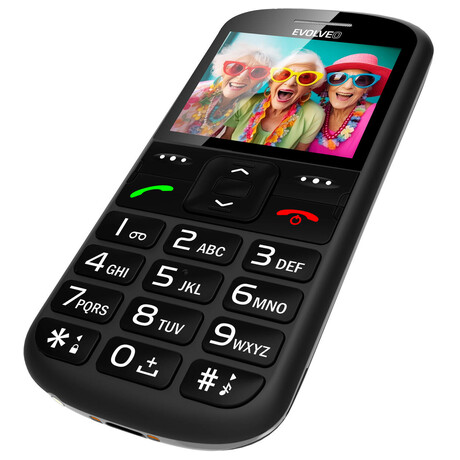 EVOLVEO EasyPhone XS, černý (foto 1)