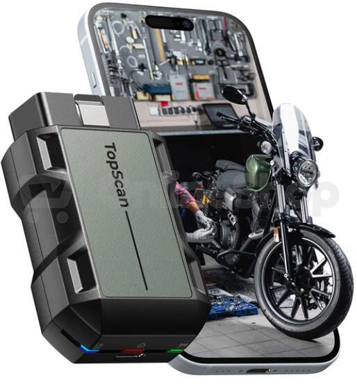 Viking TOPDON diagnostické zařízení TopScan Moto/ Bluetooth/ iOS/ Android/ Detekce software a hardware chyb (TOPSCMOTO)