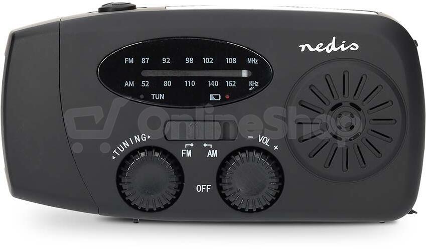 Nouzové Radio NEDIS RDFMCR2000BK