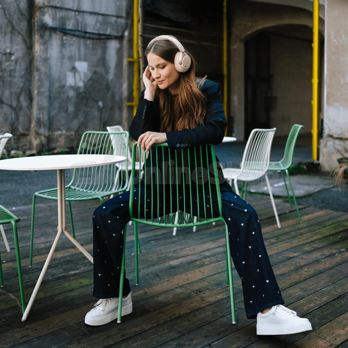 Bezdrátová sluchátka LAMAX HighComfort2 ANC White