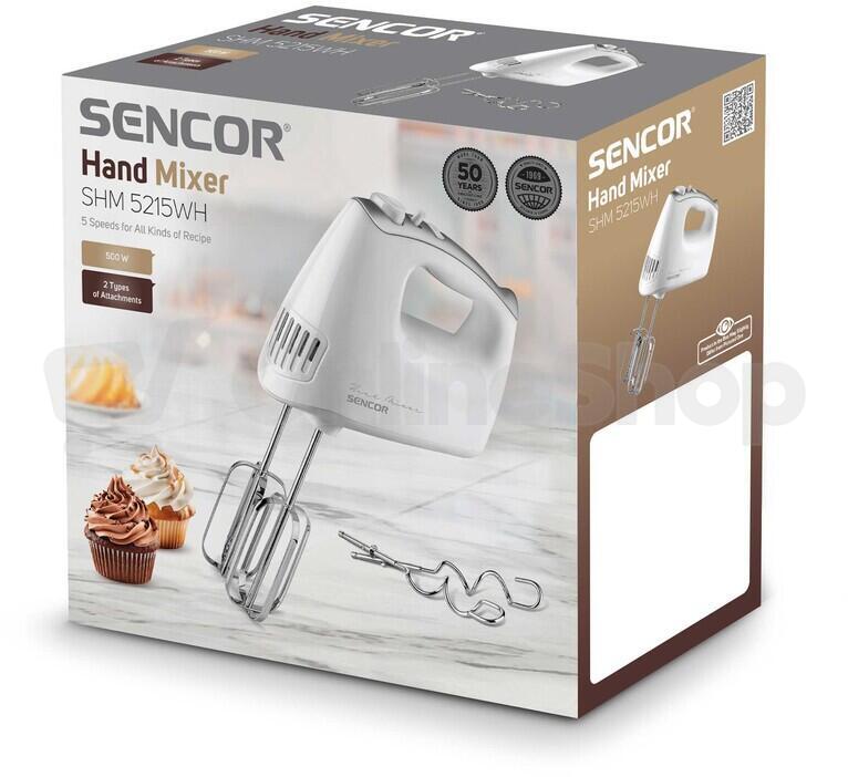 Šlehač ruční Sencor SHM 5215WH