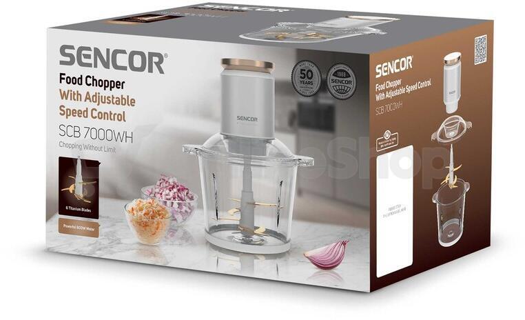 Sekacek potravin Sencor SCB 7000WH