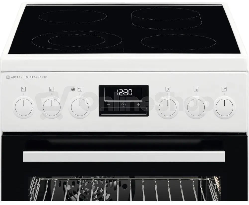Sporák AEG 600 SteamBake CCB56491BW