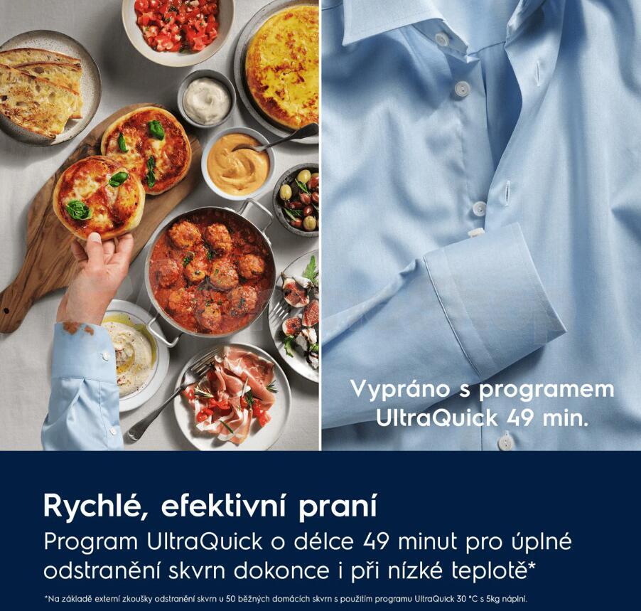 Pračka Electrolux 800 UltraCare EW8FG5602CDC