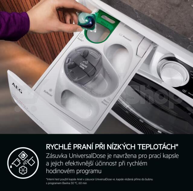 Pračka AEG 7000 ProSteam UniversalDose LFR71844SUC