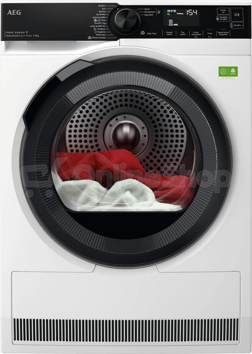SET Pračka AEG LFR73164OC + Sušička AEG 9000 AbsoluteCare® Plus 3DScan TR9396CC