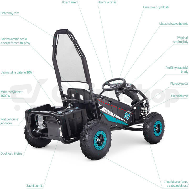 LAMAX eBuggy UTV50 Long Range