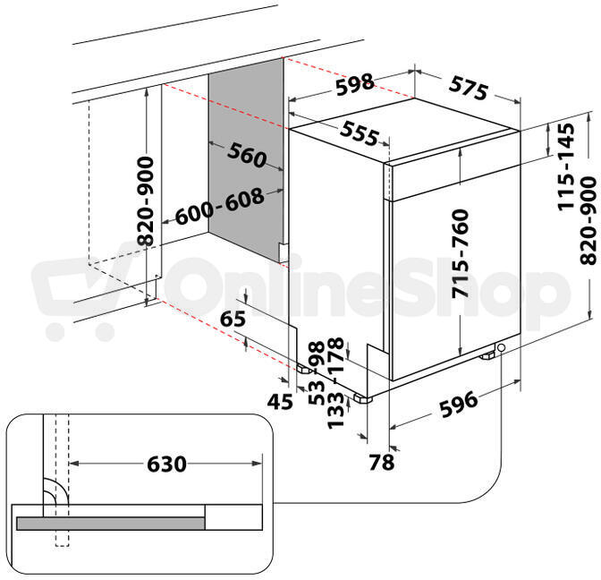 Myčka nádobí Whirlpool WH7PC15B4M60
