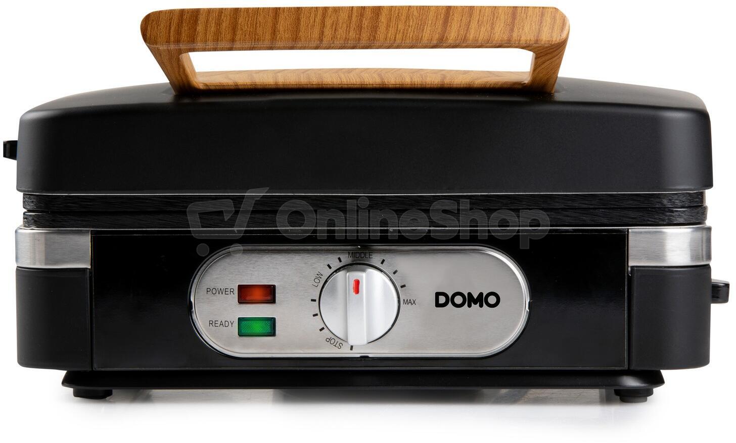 Sendvičovač 3v1 Domo DO9278C, černý