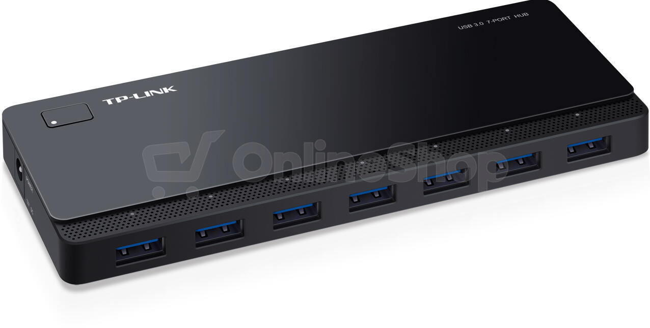 TP-Link 7 ports USB 3.0 Hub,Desktop, 12V/1.5A (UH700)