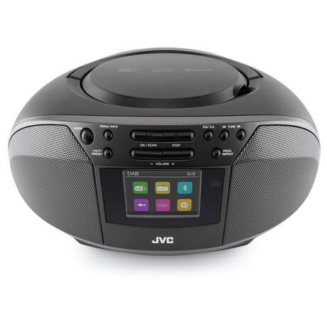 JVC RD-E664B-DAB, černý (foto 2)