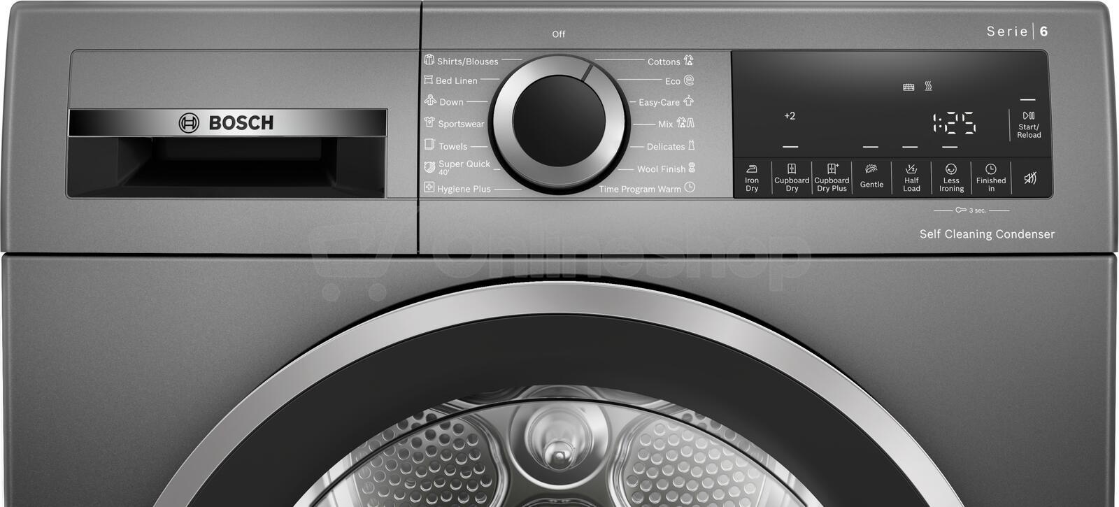 Sušička prádla Bosch WQG245DREU Serie 6
