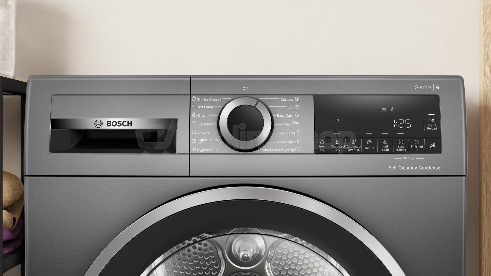 Sušička prádla Bosch WQG245DREU Serie 6