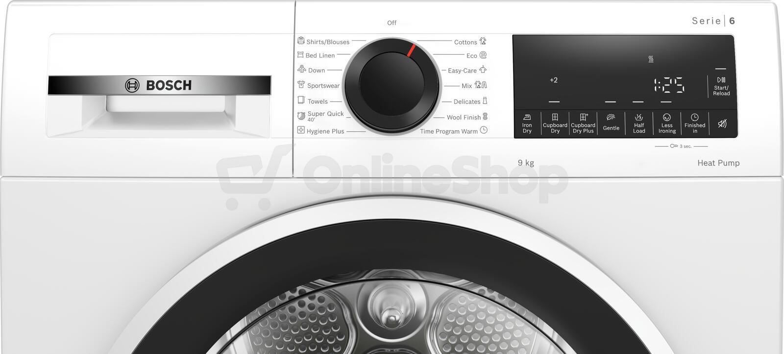 Sušička prádla Bosch WQG243DMBY