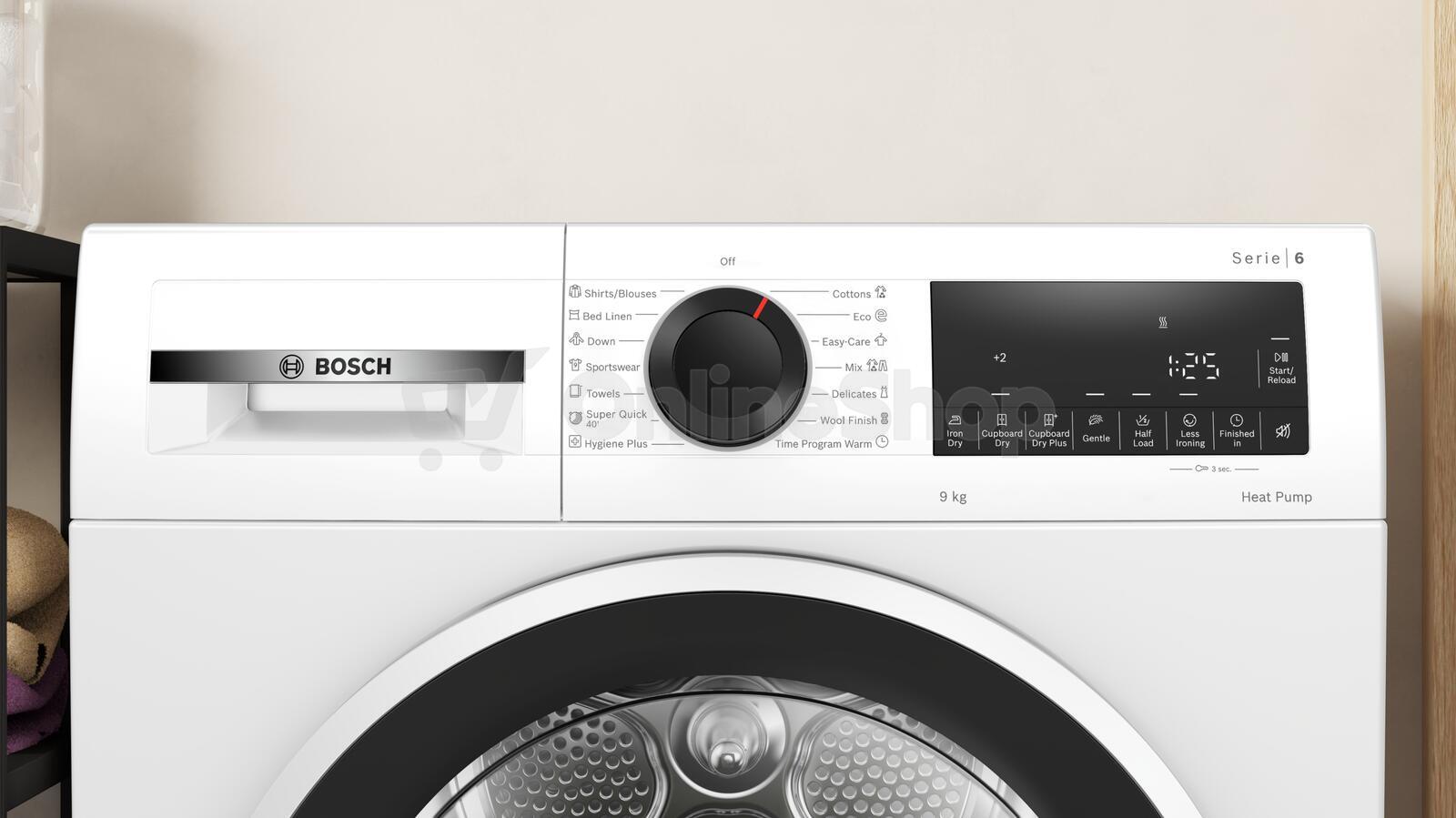 Sušička prádla Bosch WQG243DMBY