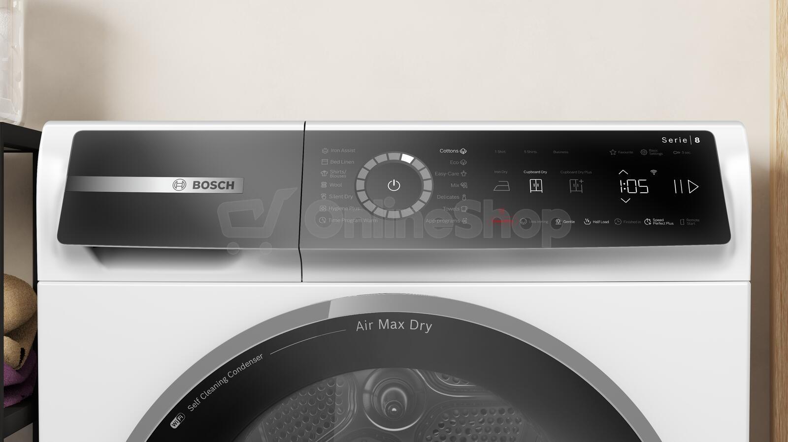 Sušička prádla Bosch WRB247CNBY Serie 8