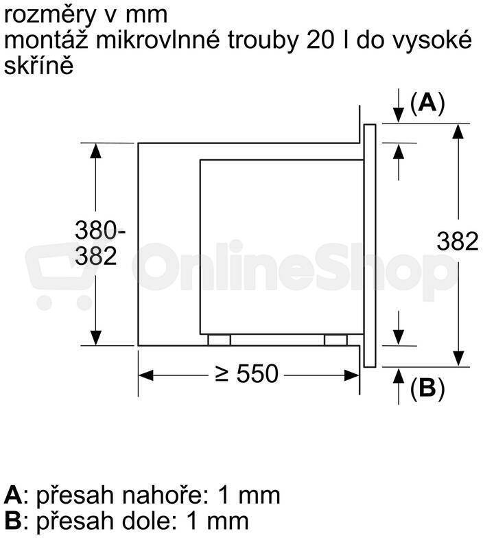 Mikrovlnná trouba Bosch BFL623MB4