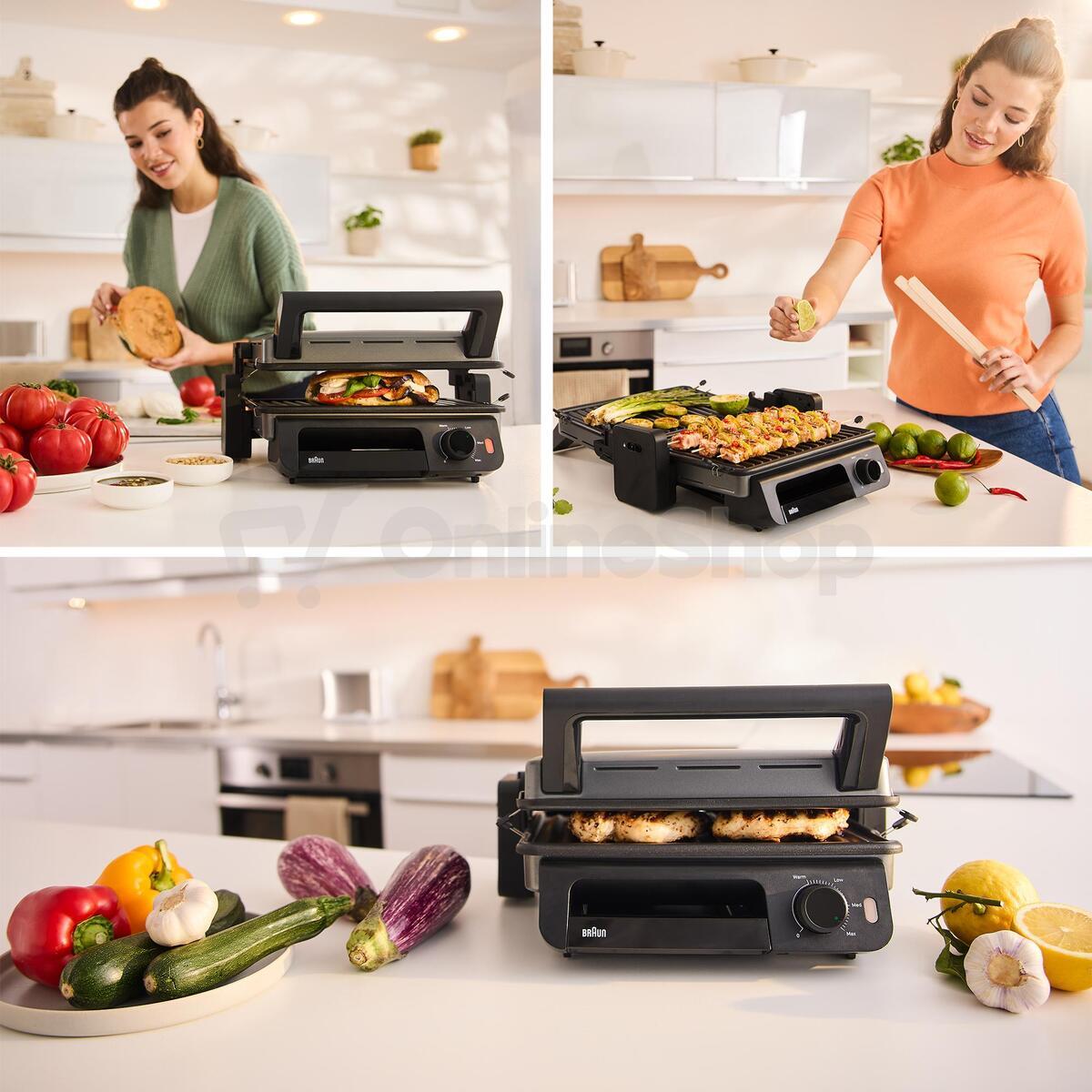 Kontaktní gril Braun MultiGrill 5 CG5010.IGY