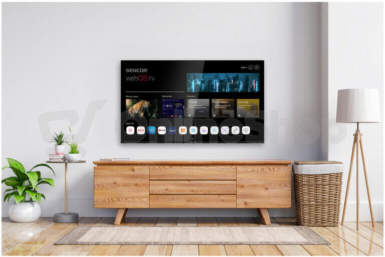LED televize Sencor SLE 55US804B