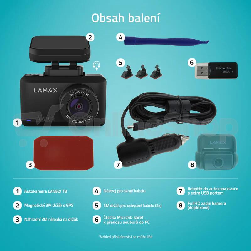 Autokamera LAMAX T8