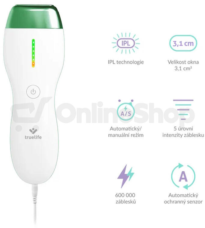 IPL epilátor TrueLife Belle IPL EB3