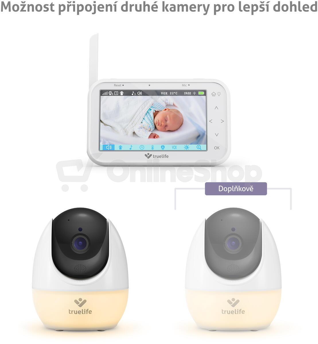 Dětská chůvička TrueLife NannyCam R4 Pro