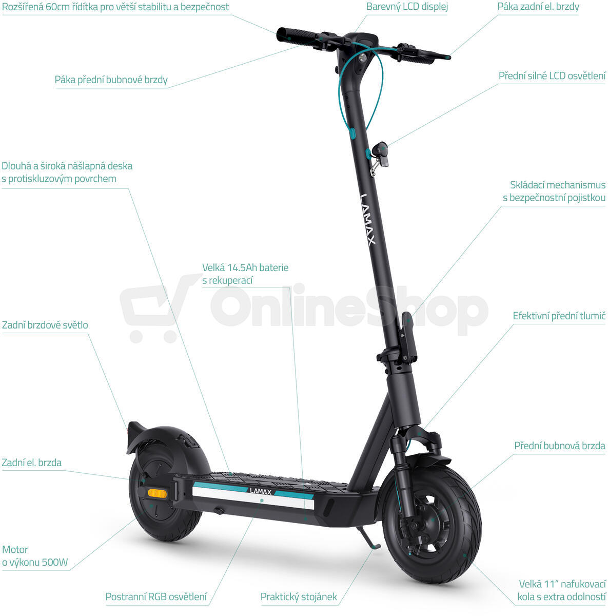 LAMAX eGlider SC40