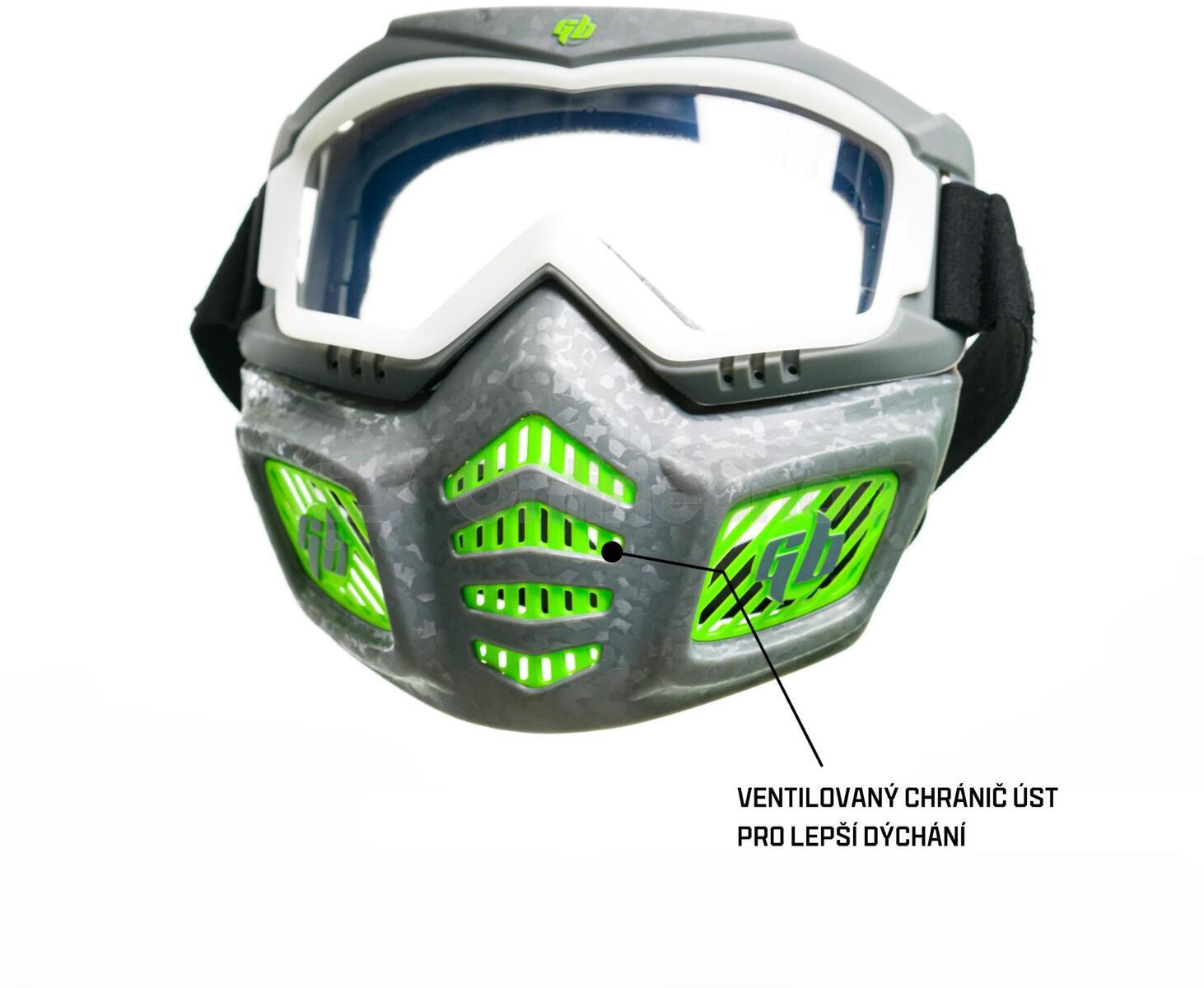 Maska na obličej Gel Blaster Elite Facemask