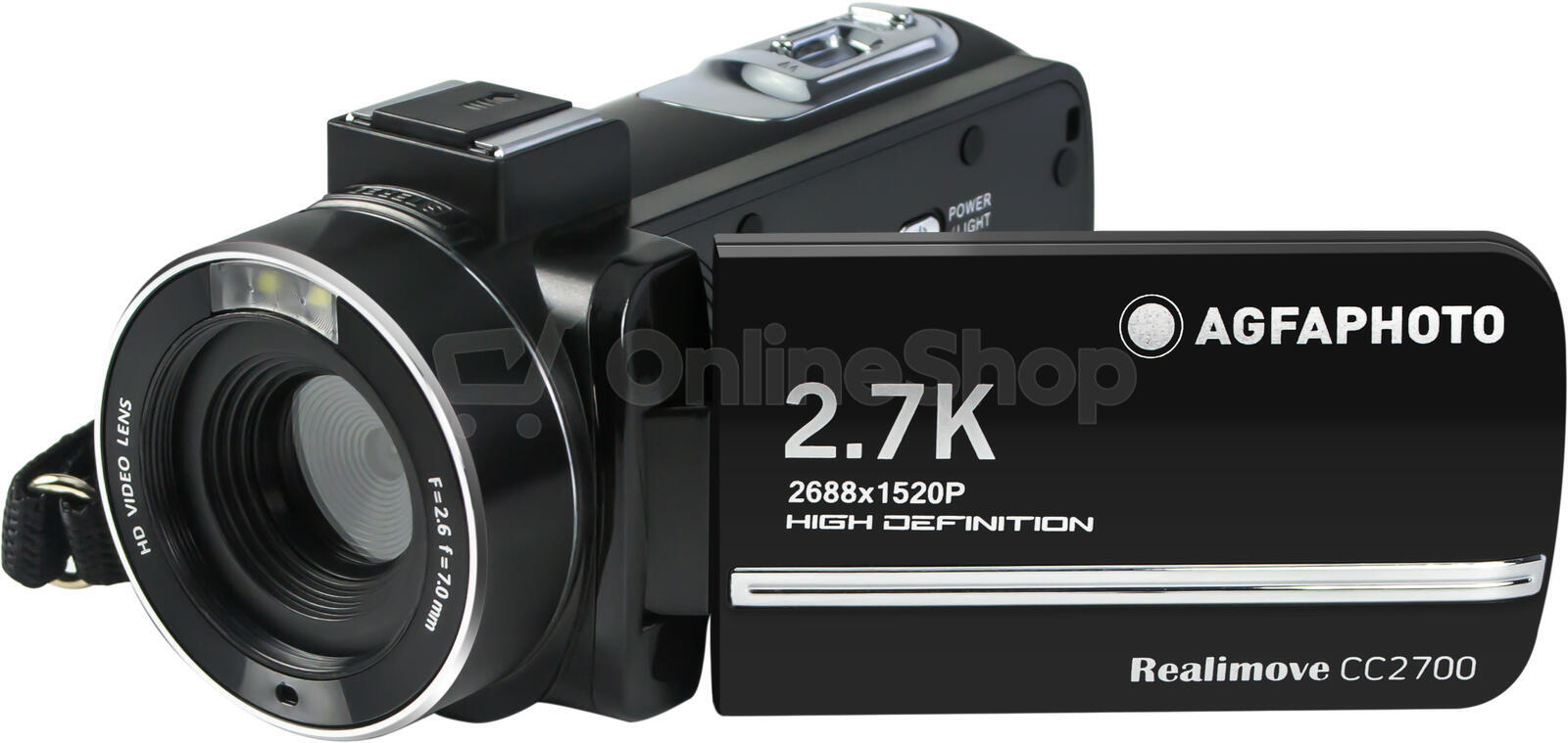 Vodotěsná videokamera AgfaPhoto Realimovie CC2700, Black