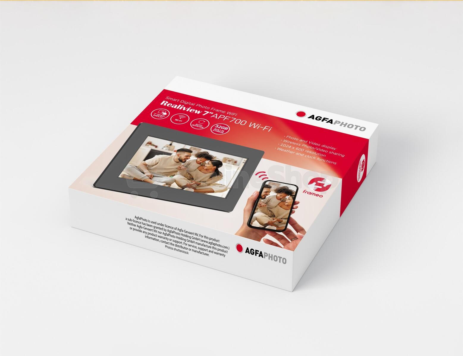 Fotorámeček AgfaPhoto Realiview APF700 WiFi