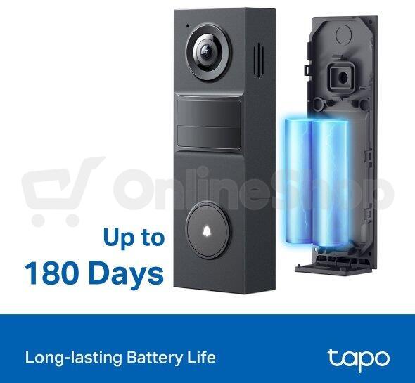 Chytrý zvonek TP-Link Tapo D205 IoT, 3MPx, baterie