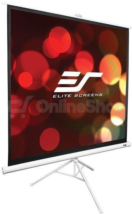 Plátno Elite Screens Tripod 113", 1:1, stativové - bílé